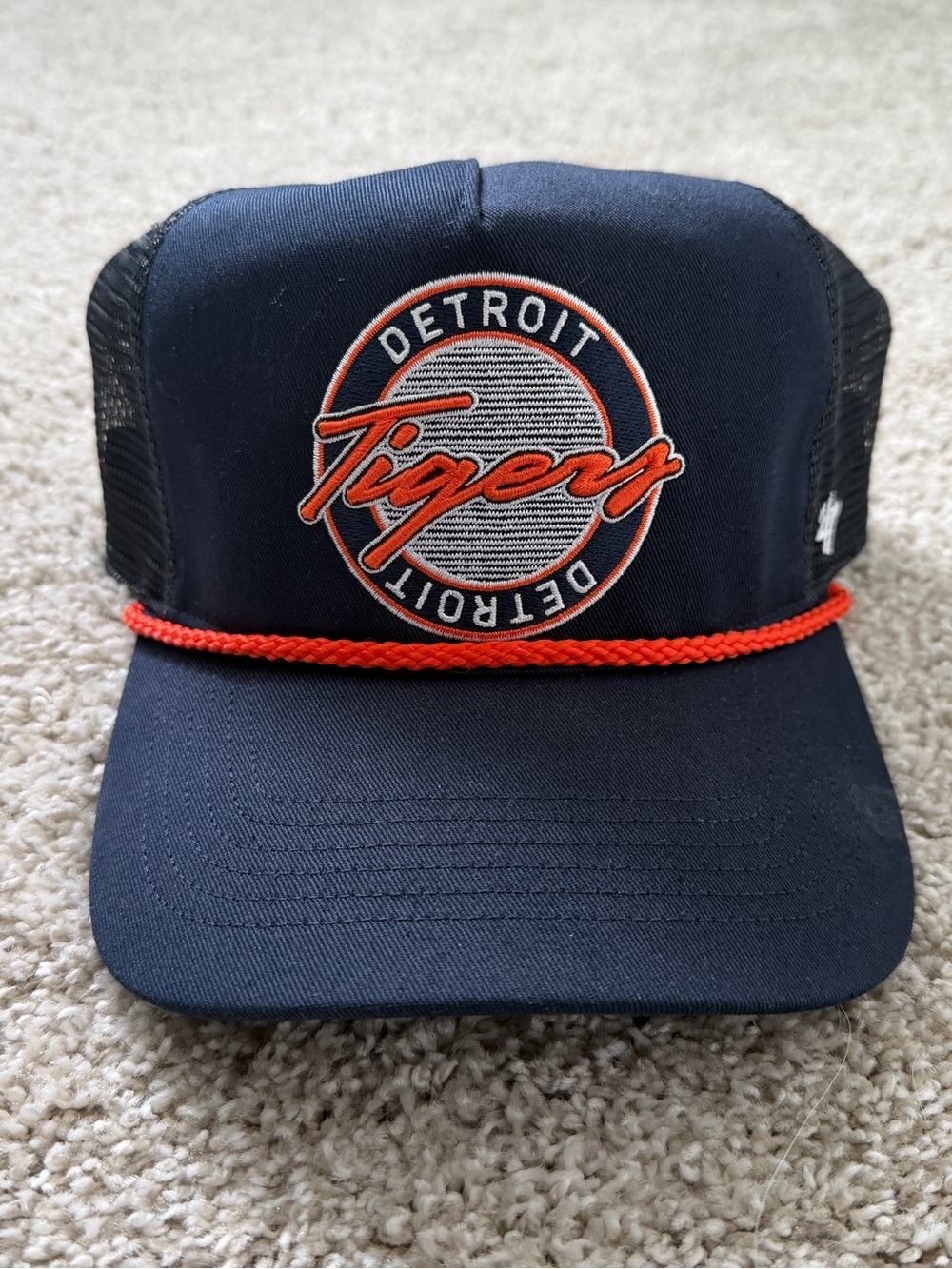 Detroit Tigers 47 Brand Trucker Hat
